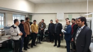 بازدید ریاست و مدیران گروههای آموزشی دانشکده از سازمان فنی و حرفه ای شهرستان مراغه 3