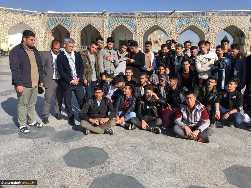 اردوی زیارتی دانشجویان دانشکده فنی و کشاورزی مراغه 6