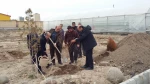 آغاز کاشت نهال احداث باغ همزمان با هفته درختکاری در دانشکده فنی و کشاورزی مراغه  2