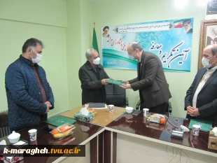 آیین تکریم و معارفه سرپرست دانشکده فنی و کشاورزی مراغه 2