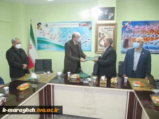 آیین تکریم و معارفه سرپرست دانشکده فنی و کشاورزی مراغه 3