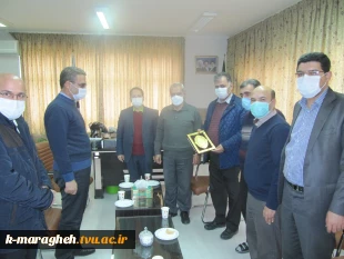 آیین تجلیل از بازنشسته ارجمند جناب آقای مهندس شعبان پور معاونت آموزشی دانشکده فنی و کشاورزی مراغه 3