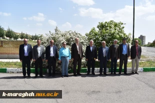 بازدید جناب آقای دکتر احد بهشتی اصل ریاست محترم دانشگاه فنی و حرفه ای واحد استان آذربایجان شرقی و جناب آقای دکتر ضرغامی مدیر کل امور حقوقی دانشگاه فنی و حرفه ای کشور از دانشکده فنی و کشاورزی مراغه
 3