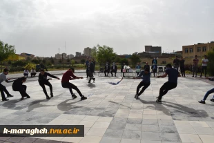 برگزاری مسابقه طناب کشی بمناسبت گرامیداشت هفته سراهای دانشجویی در آموزشکده فنی و کشاورزی مراغه 3