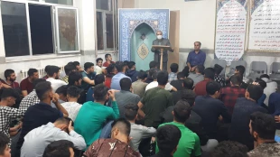 جلسه هم اندیشی با دانشجویان مقیم خوابگاه و بازدید از اتاق های دانشجویی 2
