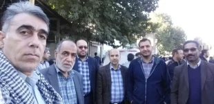حضور پر شور جمعی از کارکنان و دانشجویان دانشکده فنی و کشاورزی مراغه در روز ملی مبارزه با استکبار جهانی 13 آبان 4