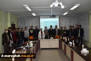 برگزاری سمینار بررسی عواقب فروش و عرضه دام وطیور در میادین بازارهای سنتی برای دانشجویان دانشکده فنی و کشاورزی مراغه 4