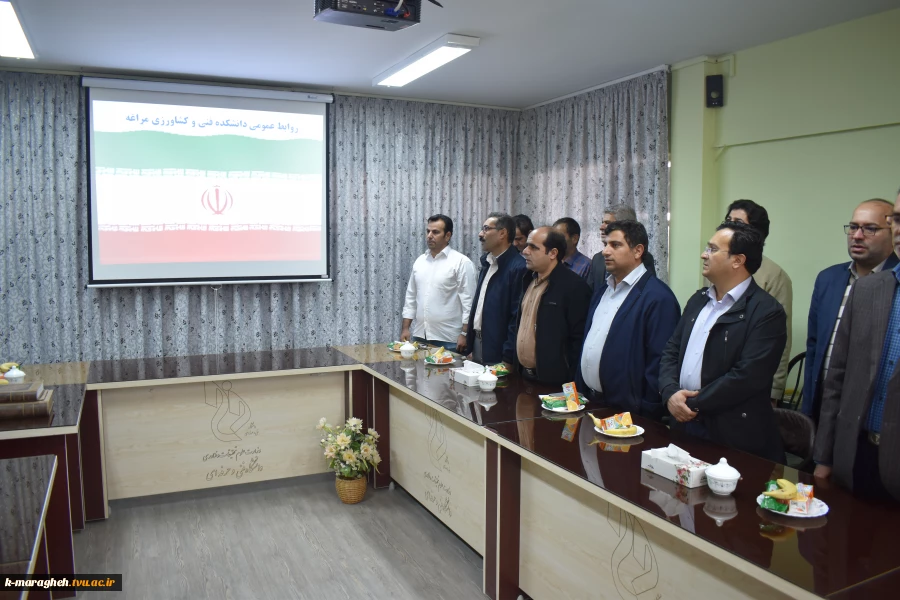 آیین تکریم و معارفه سرپرست آموزشکده فنی و کشاورزی مراغه 4