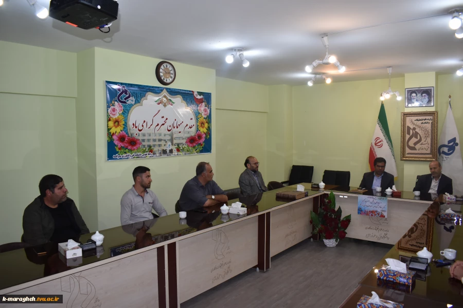 آئین معارفه معاون فرهنگی و دانشجویی آموزشکده برگزار شد. 3