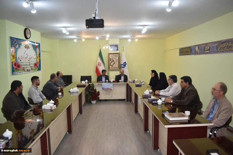 آئین معارفه معاون فرهنگی و دانشجویی آموزشکده برگزار شد. 4