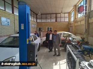 بازدید کارگروه تخصصی هیأت ناتک (نظارت، ارزیابی و تضمین کیفیت) از آموزشکده ملی مهارت واحد مراغه 2