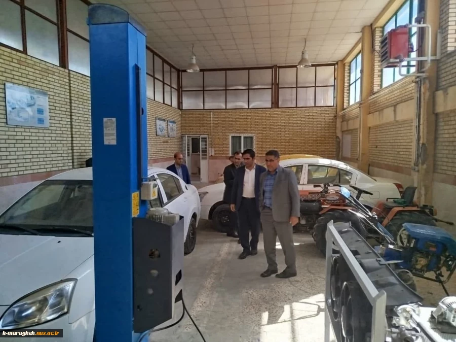 بازدید کارگروه تخصصی هیأت ناتک (نظارت، ارزیابی و تضمین کیفیت) از آموزشکده ملی مهارت واحد مراغه 2