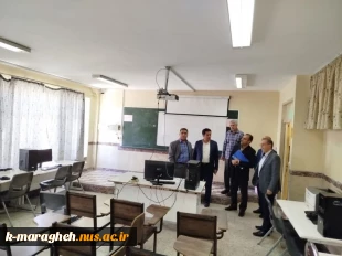 بازدید کارگروه تخصصی هیأت ناتک (نظارت، ارزیابی و تضمین کیفیت) از آموزشکده ملی مهارت واحد مراغه 2