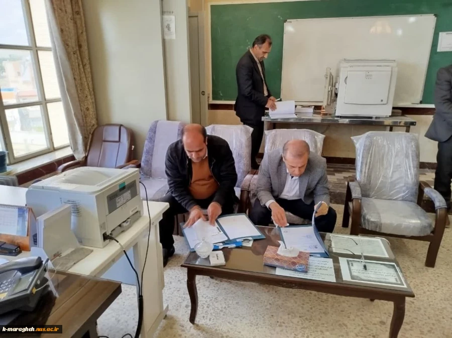 بازدید کارگروه تخصصی هیأت ناتک (نظارت، ارزیابی و تضمین کیفیت) از آموزشکده ملی مهارت واحد مراغه 2
