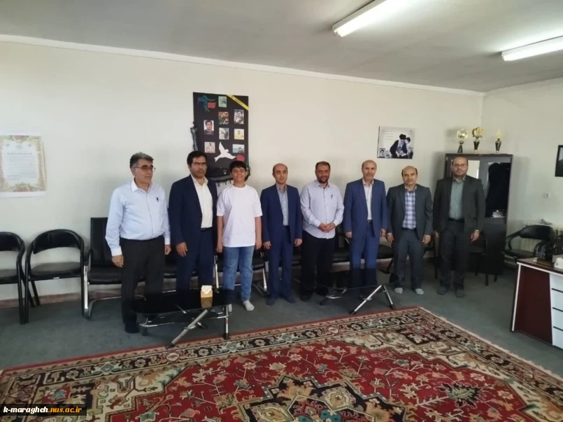 دیدار ریاست آموزشکده با مسئول جدید بسیج دانشجویی شهرستان به مناسبت سالروز فتح خرمشهر
